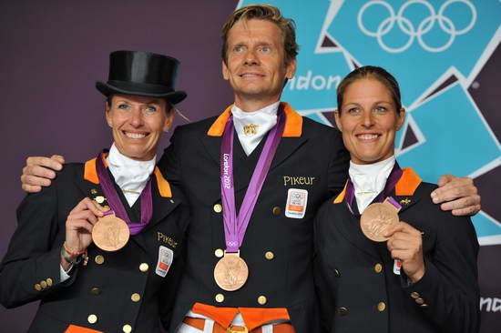 Bronze-AnkyVanGrunsven-EdwardGal-AdelindeCornelissen-Olympics-8-7-12-DRE-GPS-D2X-6533-DDeRosaPhoto