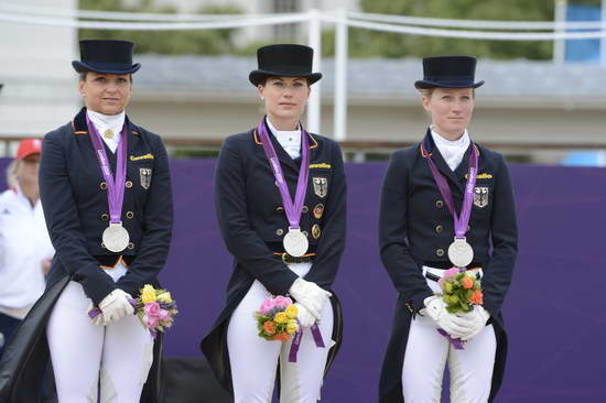 Silver-DorotheeSchneider-KristinaSprehe-HelenLangehanenberg-GER-Olympics-8-7-12-DRE-GPS-4445-DDeRosaPhoto