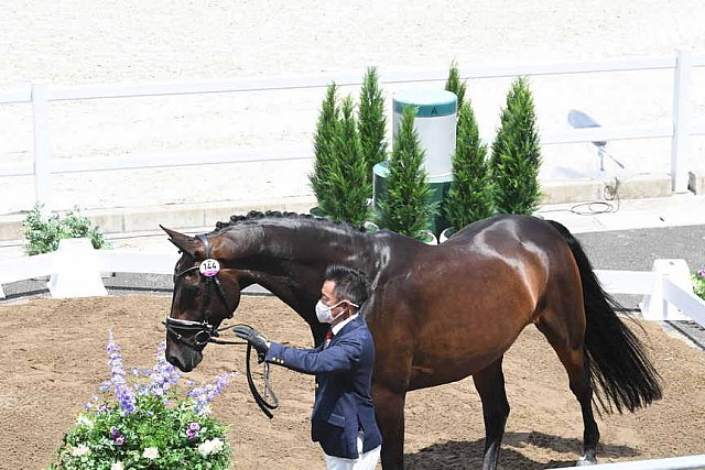 OLY-2020-DRESSAGE-JOG-7-24-21-1107-144-HIROYUKI KITAHARA-HURACAN 10-JPN-DDEROSAPHOTO