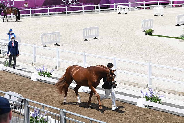 OLY-2020-DRESSAGE-JOG-7-24-21-1111-145-HKAZUKI SADO-LUDWIG DER SONNENKOENIG 2-JPN-DDEROSAPHOTO
