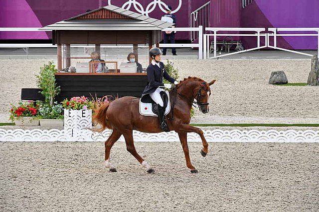 OLY-2020-DRESSAGE-GP DAY1-7-24-21-2405-145-KASUKI SADO-LUDWIG DER SONNENKOENIG 2-JPN -DDEROSAPHOTO