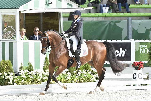 WEG1-Dressage-8-26-14-GPTeam-0007664-LauraGraves-Verdades-USA-DDeRosaPhoto