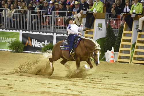 WEG-Reining-8-30-14-0000714-MandyMcCutcheon-YellowJersey-USA-DDeRosaPhoto